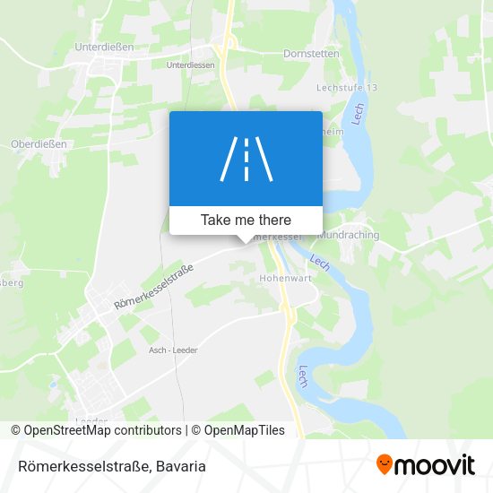 Römerkesselstraße map