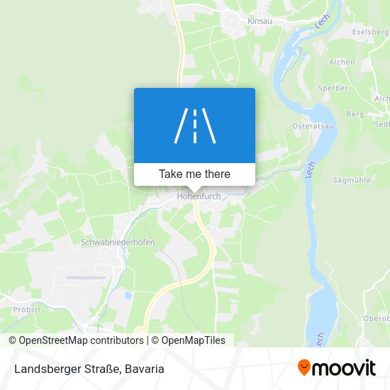Landsberger Straße map