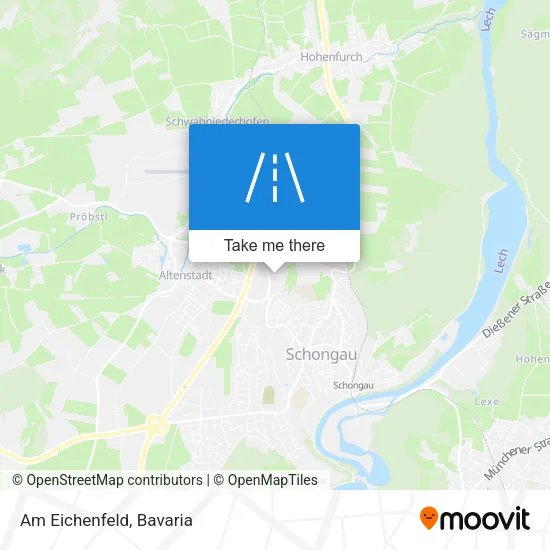 Карта Am Eichenfeld