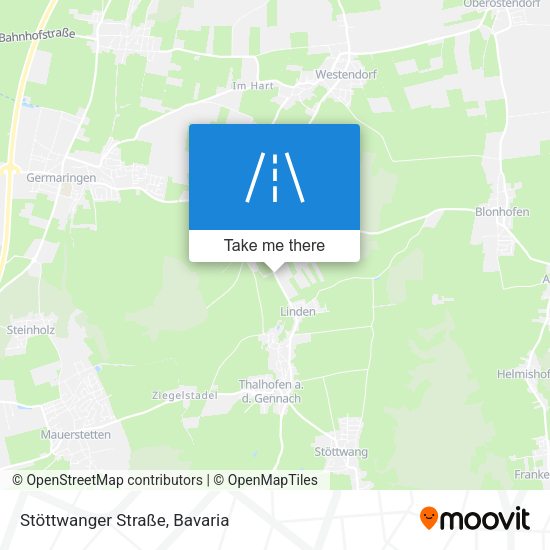 Stöttwanger Straße map