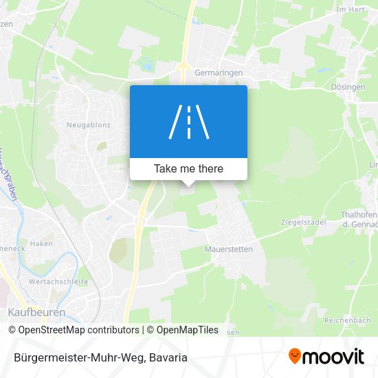 Bürgermeister-Muhr-Weg map