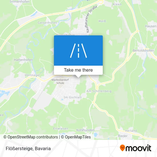 Карта Flößersteige