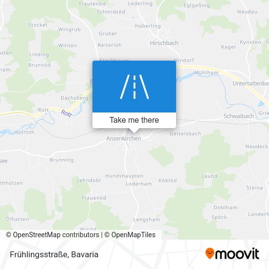 Frühlingsstraße map