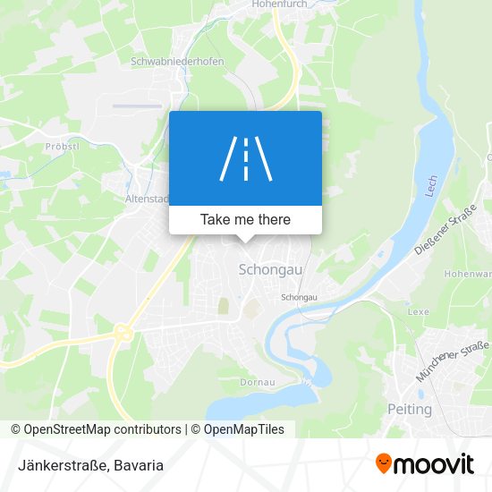 Jänkerstraße map