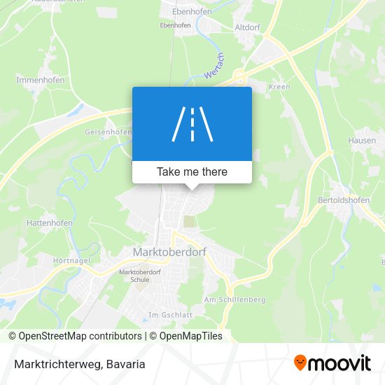 Marktrichterweg map