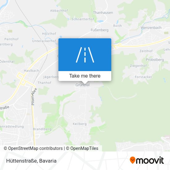 Hüttenstraße map