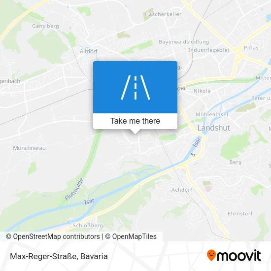 Карта Max-Reger-Straße