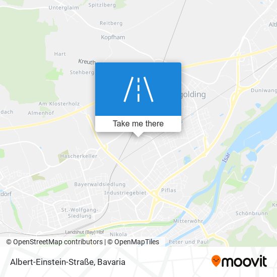 Albert-Einstein-Straße map