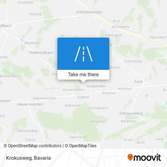 Карта Krokusweg