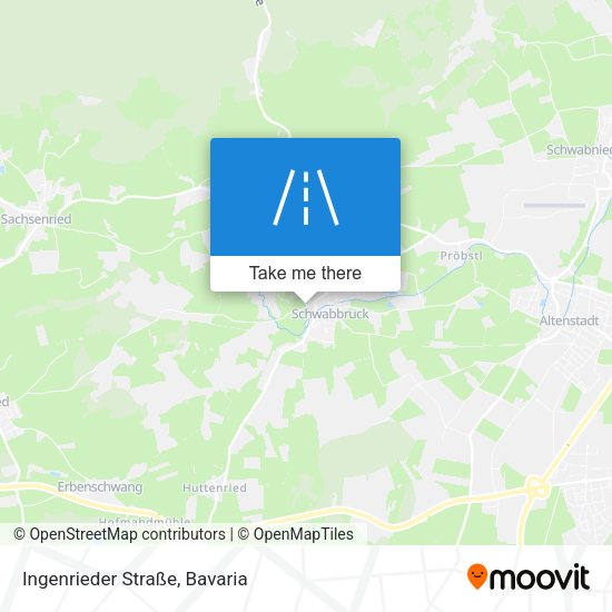 Ingenrieder Straße map
