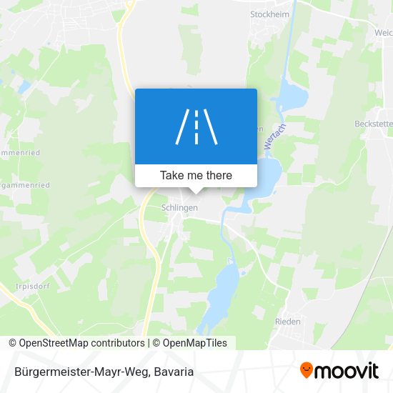 Bürgermeister-Mayr-Weg map