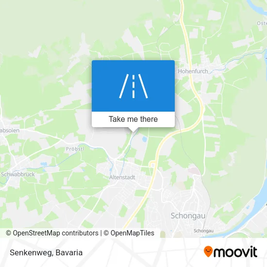 Карта Senkenweg