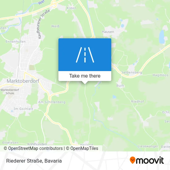 Riederer Straße map