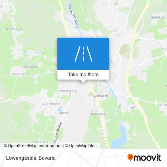 Löwengässle map