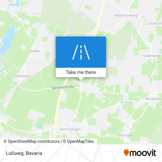 Карта Lußweg