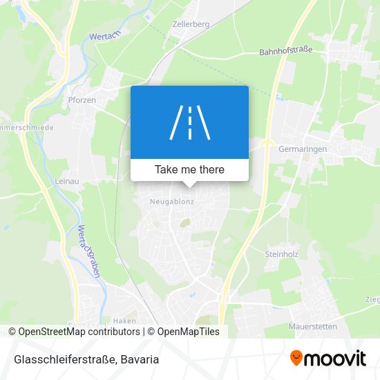 Glasschleiferstraße map