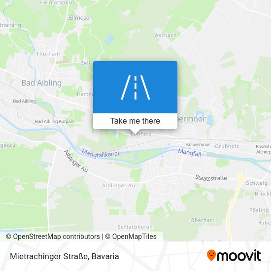 Mietrachinger Straße map