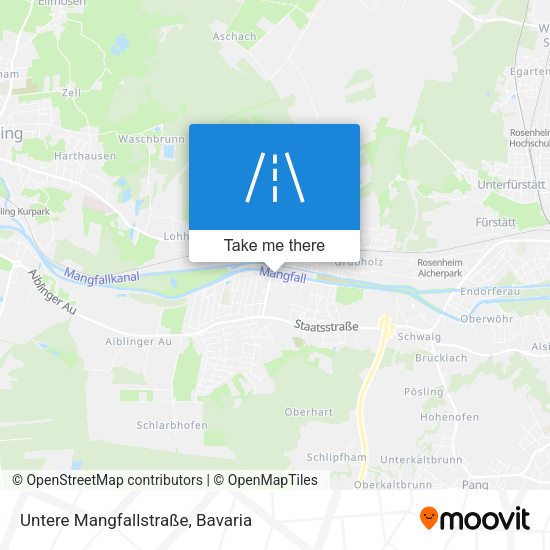 Untere Mangfallstraße map