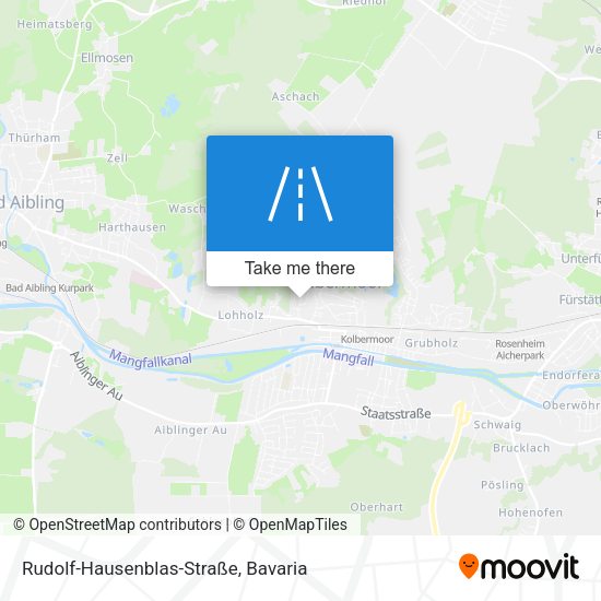 Rudolf-Hausenblas-Straße map
