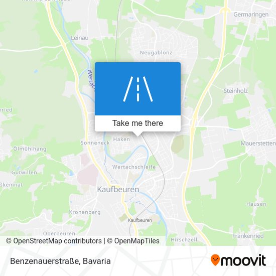 Benzenauerstraße map