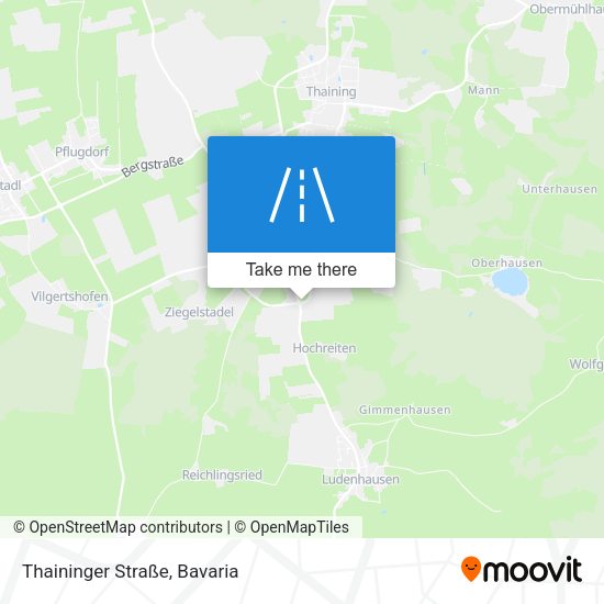 Thaininger Straße map