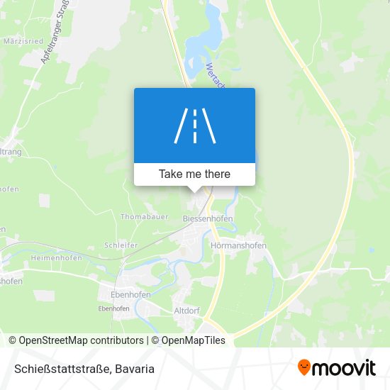 Schießstattstraße map