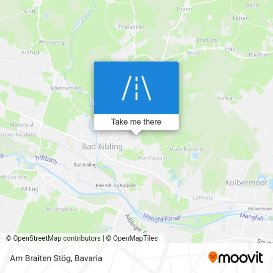 Карта Am Braiten Stög