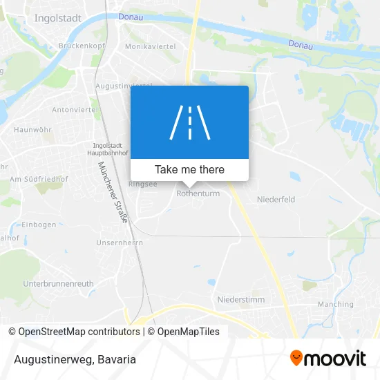 Карта Augustinerweg
