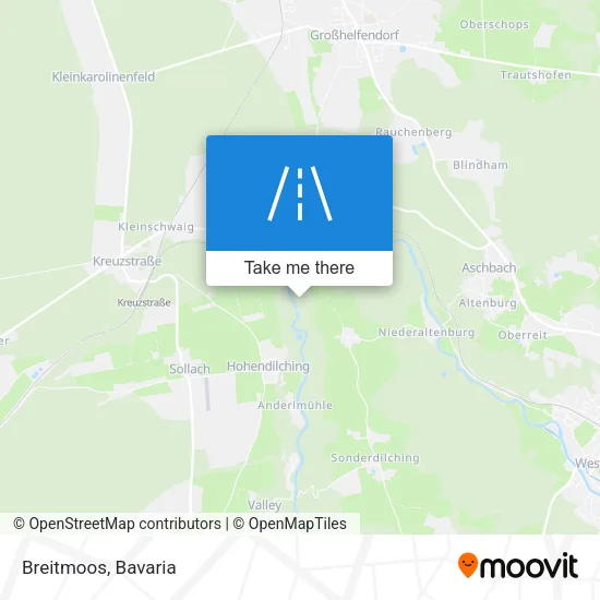 Карта Breitmoos