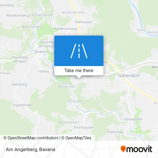 Карта Am Angerberg