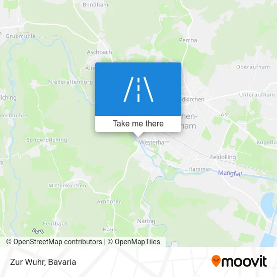 Карта Zur Wuhr