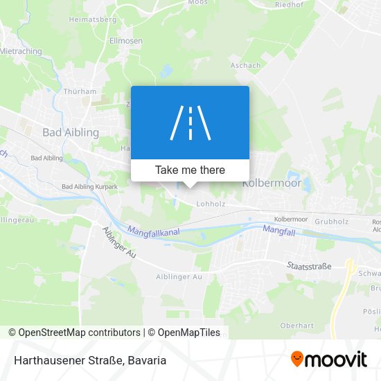 Harthausener Straße map