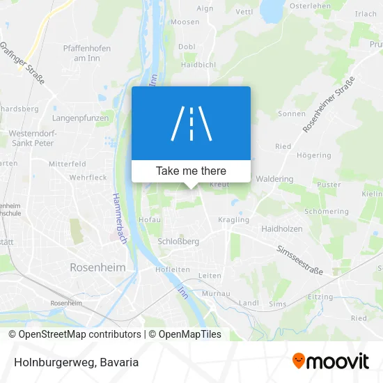 Карта Holnburgerweg