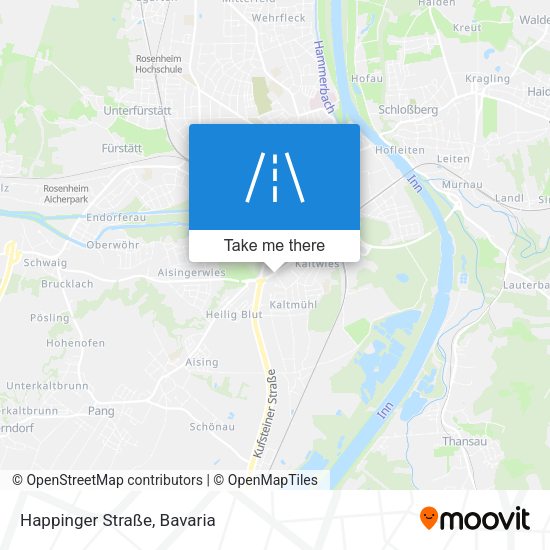 Happinger Straße map