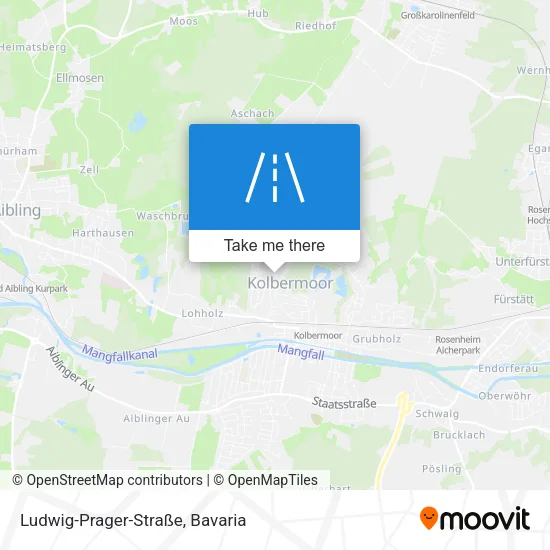 Карта Ludwig-Prager-Straße