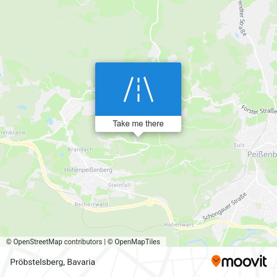 Pröbstelsberg map