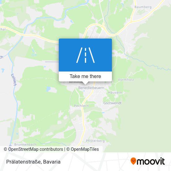 Prälatenstraße map