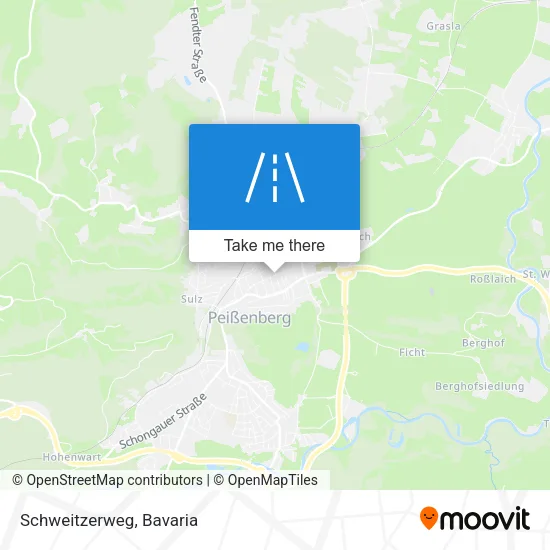 Карта Schweitzerweg