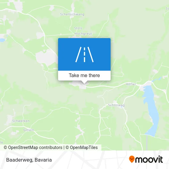 Карта Baaderweg