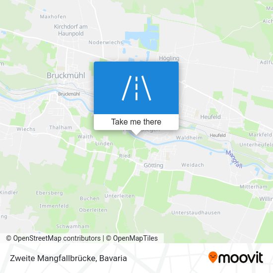 Zweite Mangfallbrücke map