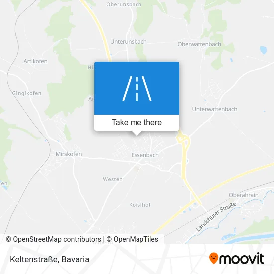 Keltenstraße map