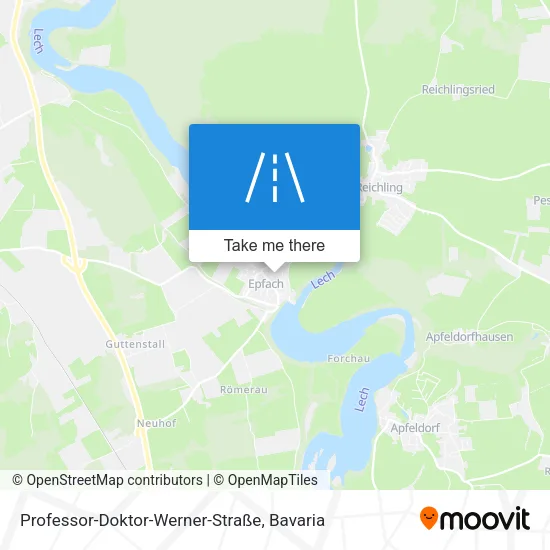 Карта Professor-Doktor-Werner-Straße