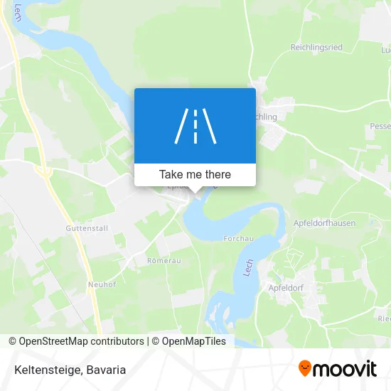 Карта Keltensteige