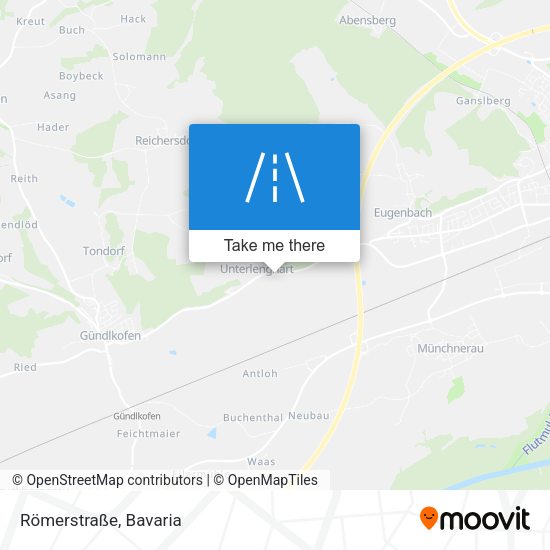 Römerstraße map