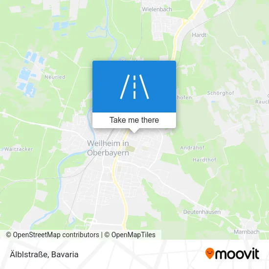 Карта Älblstraße