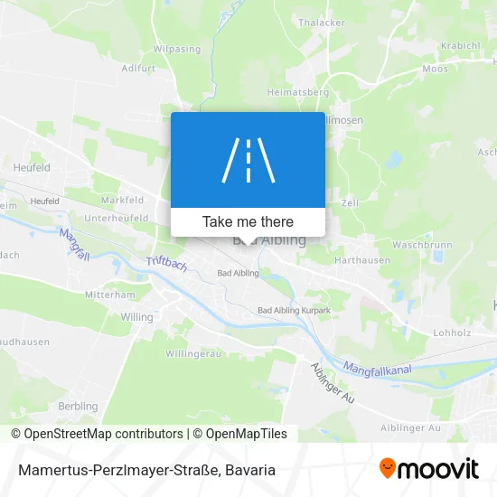 Карта Mamertus-Perzlmayer-Straße