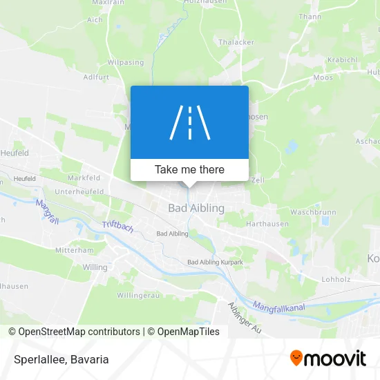 Карта Sperlallee