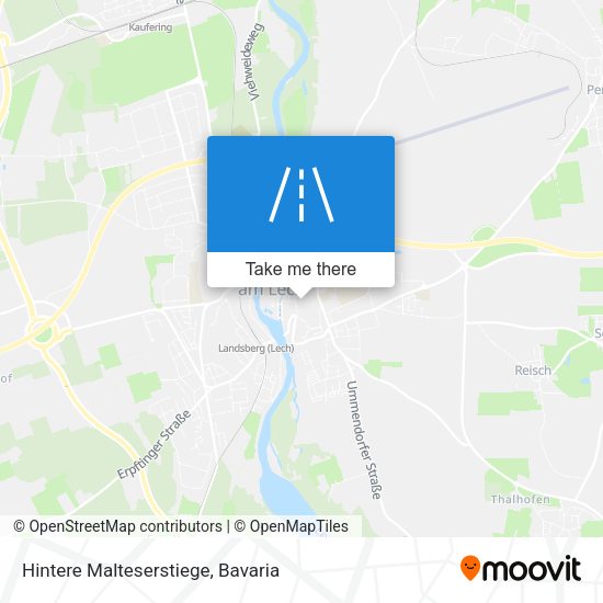 Hintere Malteserstiege map
