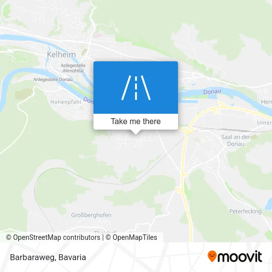 Карта Barbaraweg