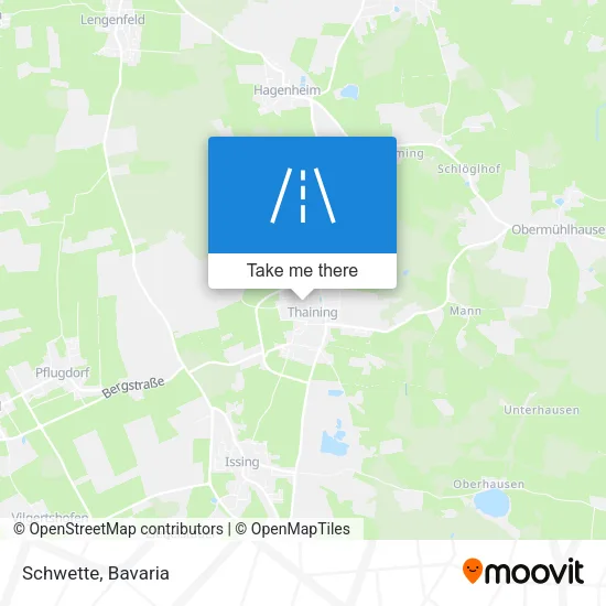 Карта Schwette